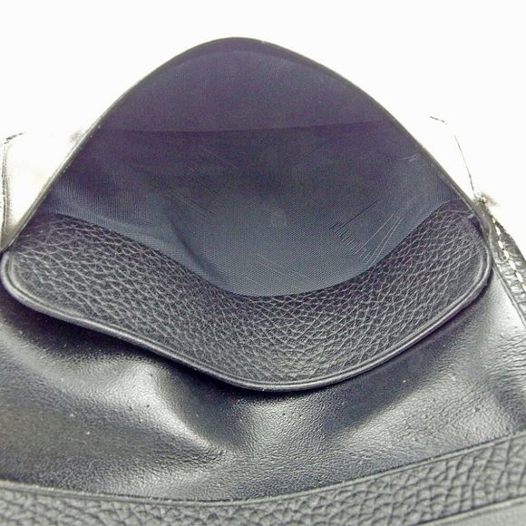 20%OFF Dunhill Card Case Logo Plate Leather Authentic USED - Picture 4 of 7